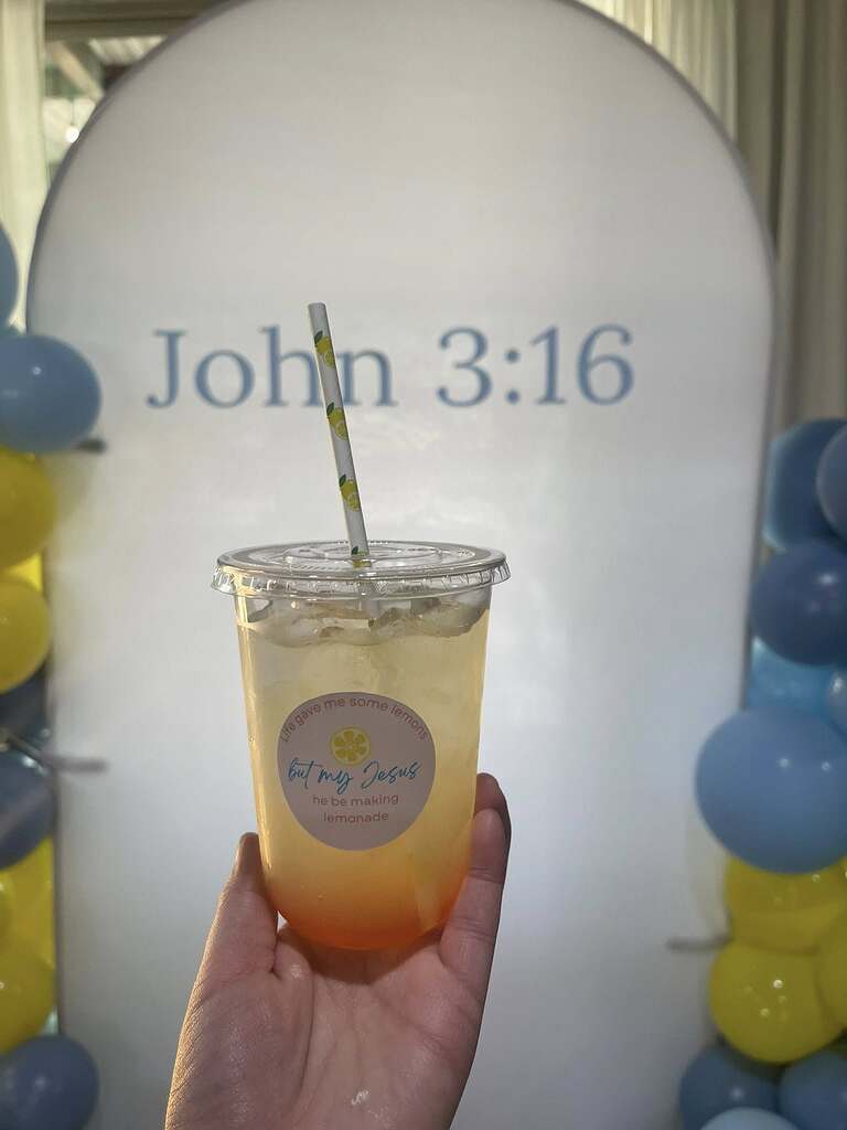 7- Child of God for 8 year old boy - Food & Dessert Table - Custom Party Drink Cup